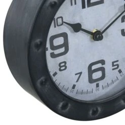 Horloge Murale Avec Corde Noir 20 Cm Métal Et MDF -Philips Boutique horloge murale avec corde noir 20 cm metal et mdf 8720286062081 954292