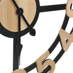 Horloge Murale Doré Et Noir 63,5 Cm MDF -Philips Boutique horloge murale dore et noir 63 5 cm mdf 8720286061978 954247