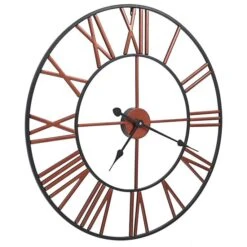 Horloge Murale Métal 58 Cm Rouge -Philips Boutique horloge murale metal 58 cm rouge 3666722499989 626897