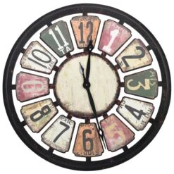 Horloge Murale Multicolore 80 Cm MDF -Philips Boutique horloge murale multicolore 80 cm mdf 8720286061954 804150