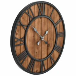 Horloge Murale Vintage à Quartz Bois Et Métal 60 Cm XXL -Philips Boutique horloge murale vintage a quartz bois et metal 60 cm xxl 3666722530514 550966