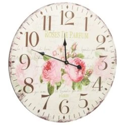 Horloge Murale Vintage Fleur 60 Cm 9 Horloge Murale Vintage Fleur 60 Cm -Philips Boutique horloge murale vintage fleur 60 cm 3666722337328 967113