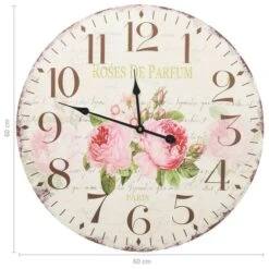 Horloge Murale Vintage Fleur 60 Cm 11 Horloge Murale Vintage Fleur 60 Cm -Philips Boutique horloge murale vintage fleur 60 cm 3666722337328 967115