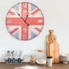 Horloge Murale Vintage Royaume-Uni 60 Cm