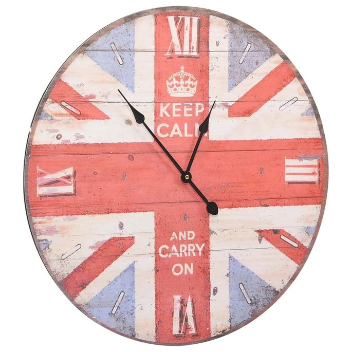 Horloge Murale Vintage Royaume-Uni 60 Cm 5 Horloge Murale Vintage Royaume-Uni 60 Cm – Image 3