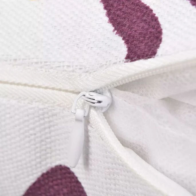 Housse De Coussin 4 Pcs Toile Fleur Imprimée 40 X 40 Cm 4 Housse De Coussin 4 Pcs Toile Fleur Imprimée 40 X 40 Cm – Image 2