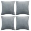 Housse De Coussin 4 Pcs Velours 80 X 80 Cm Gris -Philips Boutique housse de coussin 4 pcs velours 80 x 80 cm gris 3666722486255 702970