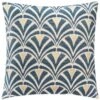 Housse De Coussin Chenille Art Déco Polyester, Coton, Viscose Et Autre - 40x40 Cm - Bleu Moyen -Philips Boutique housse de coussin chenille art deco polyester coton viscose et autre 40x40 cm bleu moyen 3560238665237 1005074