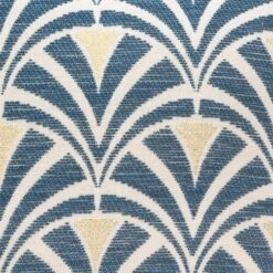 Housse De Coussin Chenille Art Déco Polyester, Coton, Viscose Et Autre - 40x40 Cm - Bleu Moyen -Philips Boutique housse de coussin chenille art deco polyester coton viscose et autre 40x40 cm bleu moyen 3560238665237 1005076