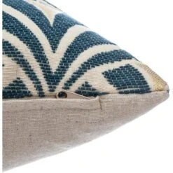 Housse De Coussin Chenille Art Déco Polyester, Coton, Viscose Et Autre - 40x40 Cm - Bleu Moyen -Philips Boutique housse de coussin chenille art deco polyester coton viscose et autre 40x40 cm bleu moyen 3560238665237 1005077
