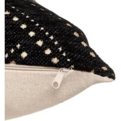 Housse De Coussin Chenille Dot - 40 X 40 Cm - Noir -Philips Boutique housse de coussin chenille dot 40 x 40 cm noir 3560237580760 752674