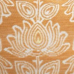 Housse De Coussin Chenille Fleur - 40 X 40 Cm - Jaune Ocre -Philips Boutique housse de coussin chenille fleur 40 x 40 cm jaune ocre 3560238665152 759162