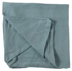 Housse Pour Canapé En Lin Bleu Jean Ken 300 X 140 Cm