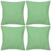 Housses De Coussin 4 Pcs Coton Vert Pomme 80x80 Cm 1 Housses De Coussin 4 Pcs Coton Vert Pomme 80x80 Cm -Philips Boutique housses de coussin 4 pcs coton vert pomme 80x80 cm 3666722457552 768935