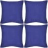Housses De Coussin Coton 4 Pcs Bleu 40x40 Cm 2 Housses De Coussin Coton 4 Pcs Bleu 40x40 Cm -Philips Boutique housses de coussin coton 4 pcs bleu 40x40 cm 3666722486538 702770