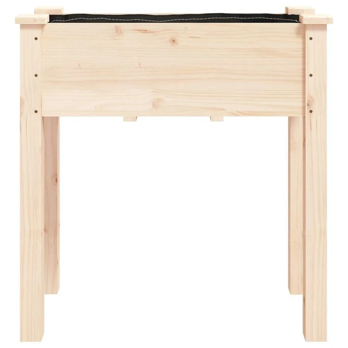 Jardinière Avec Doublure 71x37x76 Cm Bois Massif De Sapin 6 Jardinière Avec Doublure 71x37x76 Cm Bois Massif De Sapin – Image 4