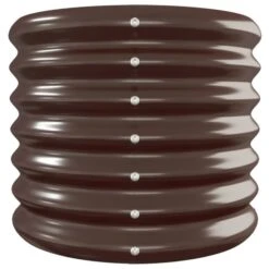 Jardinière De Jardin Acier Enduit De Poudre 260x40x36 Cm Marron -Philips Boutique jardiniere de jardin acier enduit de poudre 260x40x36 cm marron 3666722747691 1409721