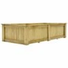 Jardinière Surélevée 196x100x50 Cm Bois De Pin Imprégné