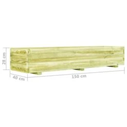 Jardinière Surélevée De Légumes Bois De Pin Imprégné 150 Cm -Philips Boutique jardiniere surelevee de legumes bois de pin impregne 150 cm 8719883817484 1282714