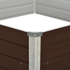 Jardinière Surélevée Marron 129x129x46 Cm Acier Galvanisé 11 Jardinière Surélevée Marron 129x129x46 Cm Acier Galvanisé -Philips Boutique jardiniere surelevee marron 129x129x46 cm acier galvanise 3666722324977 980512