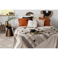 Jeté De Lit Coton Oasis - 130 X 180 Cm -Philips Boutique jete de lit coton oasis 130 x 180 cm 3560237582375 730969