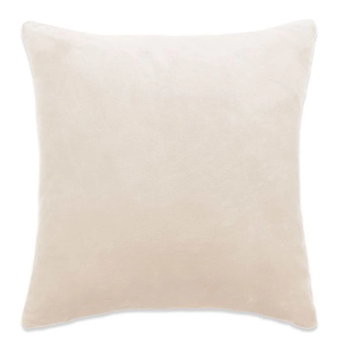 Jeu De Coussin 2 Pcs Velours 45 X 45 Cm Blanc Cassé 2 6 Jeu De Coussin 2 Pcs Velours 45 X 45 Cm Blanc Cassé 2 – Image 4