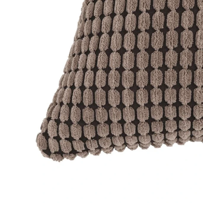 Jeu De Coussin 2 Pcs Velours 45 X 45 Cm Marron 7 Jeu De Coussin 2 Pcs Velours 45 X 45 Cm Marron – Image 5