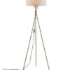 Lampadaire Trépied Métal Doré Abat Jour En Tissu Blanc 140 Cm 1 Lampadaire Trépied Métal Doré Abat Jour En Tissu Blanc 140 Cm -Philips Boutique lampadaire 26522db mikado blanc 3248116522871 576374