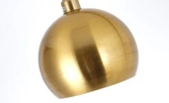 Lampadaire Métal Brossé Doré Lastra -Philips Boutique lampadaire metal brosse dore astrale 3327480054598 558063