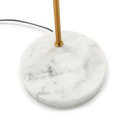 Lampadaire Métal Doré Et Socle Marbre Blanc Ravih 9 Lampadaire Métal Doré Et Socle Marbre Blanc Ravih -Philips Boutique lampadaire metal dore et socle marbre blanc 8435471840206 575175