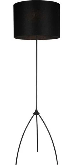 Lampadaire Métal Noir Ajdia H 172 Cm