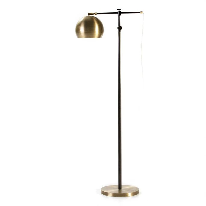 Lampadaire Métal Noir Et Doré Sarita H 170 Cm 3 Lampadaire Métal Noir Et Doré Sarita H 170 Cm