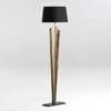 Lampadaire Moderne Tissu Noir Et Métal Doré Vanyah H 147 Cm -Philips Boutique lampadaire moderne tissu noir et metal dore vanyah h 147 cm 8435471805120 239563