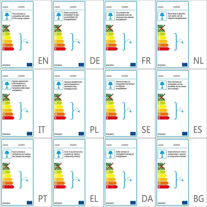 Lampadaire Trépied Réglable En Bois Et Abat-jour En Tissu Gris 10 Lampadaire Trépied Réglable En Bois Et Abat-jour En Tissu Gris – Image 8