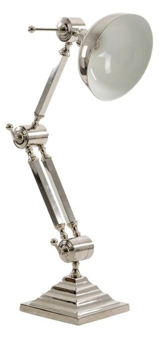 Lampe à Poser En Aluminium Argent Vega 3 Lampe à Poser En Aluminium Argent Vega