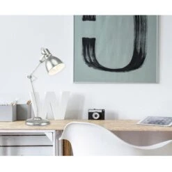 Lampe De Bureau Métal Argenté Neillo -Philips Boutique lampe de bureau metal argente alana 3248116217425 413388