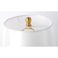 Lampe De Table Tissu Blanc Et Pied Ananas Doré Danas 17 Lampe De Table Tissu Blanc Et Pied Ananas Doré Danas -Philips Boutique lampe de table tissu blanc et pied ananas dore zanas 3327480054550 558171