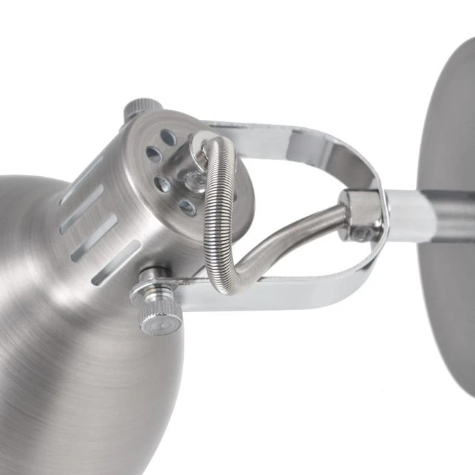 Lampe Murale 2 Pcs Pour 2 Ampoules E14 Gris 9 Lampe Murale 2 Pcs Pour 2 Ampoules E14 Gris – Image 7