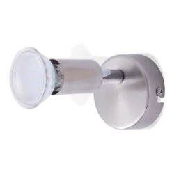 Lampe Murale Avec 2 Spots LED En Nickel Satiné -Philips Boutique lampe murale avec 2 spots led en nickel satine 3666722609586 1367146