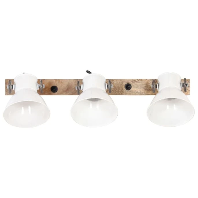 Lampe Murale Industrielle Blanc 65x25 Cm E27 6 Lampe Murale Industrielle Blanc 65x25 Cm E27 – Image 4