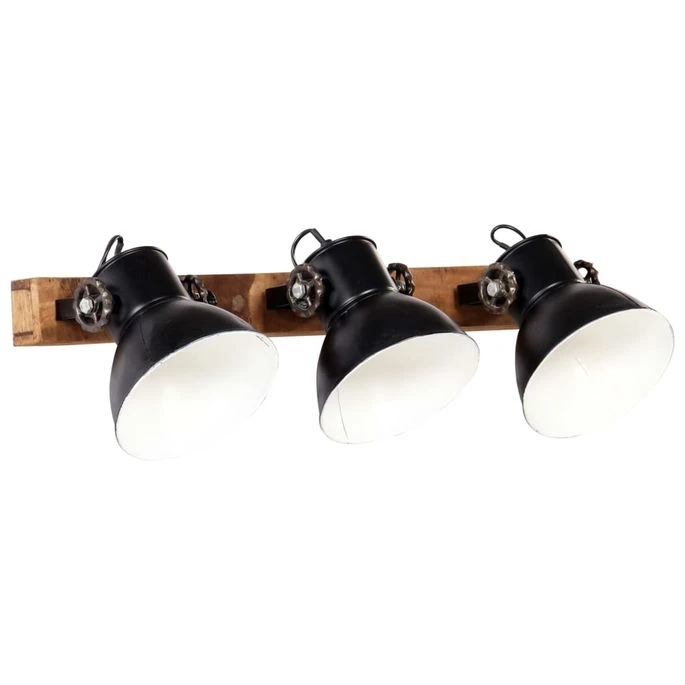 Lampe Murale Industrielle Noir 65x25 Cm E27 6 Lampe Murale Industrielle Noir 65x25 Cm E27 – Image 4