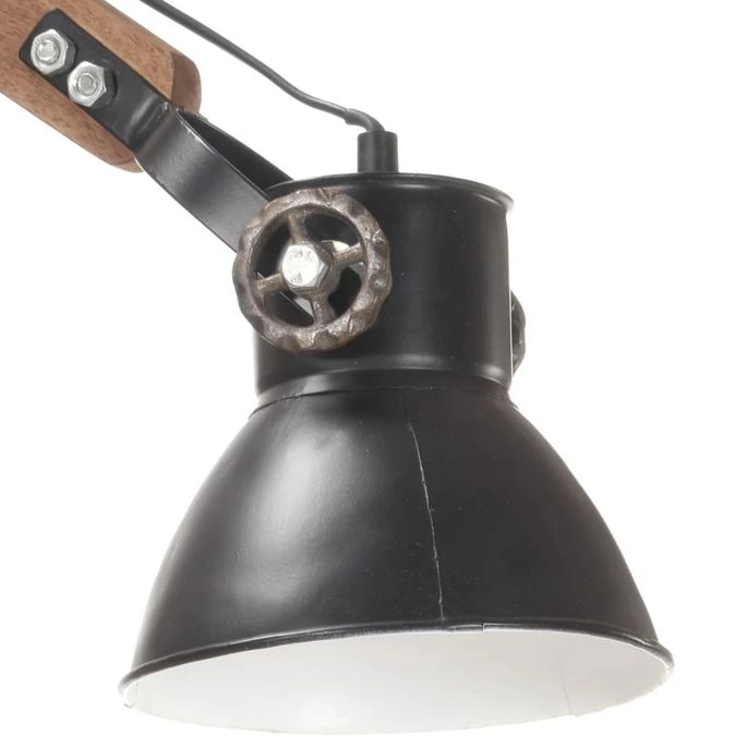 Lampe Murale Style Industriel Noir Rond E27 8 Lampe Murale Style Industriel Noir Rond E27 – Image 6