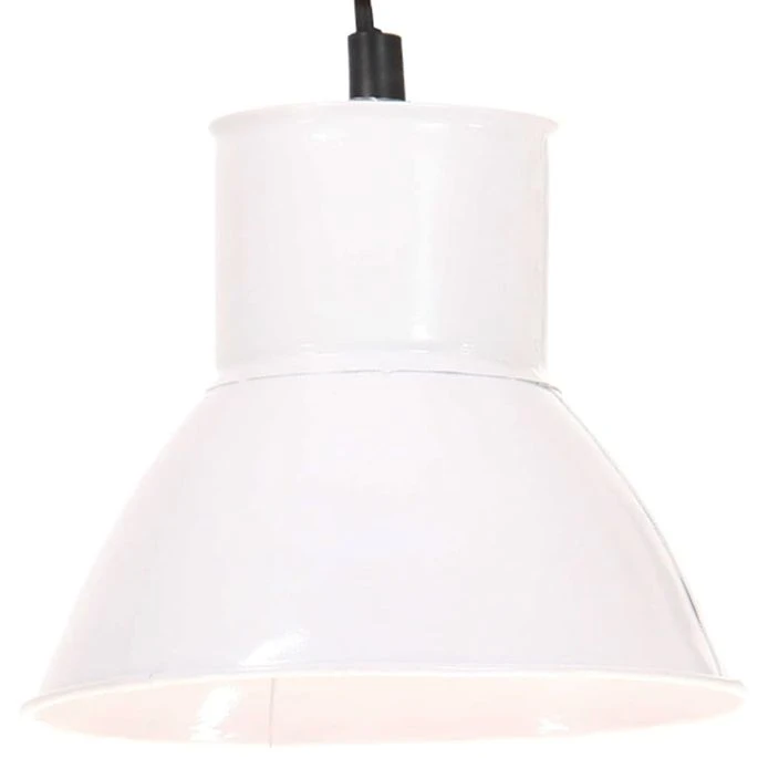 Lampe Suspendue 25 W Blanc Rond 17 Cm E27 4 Lampe Suspendue 25 W Blanc Rond 17 Cm E27 – Image 2