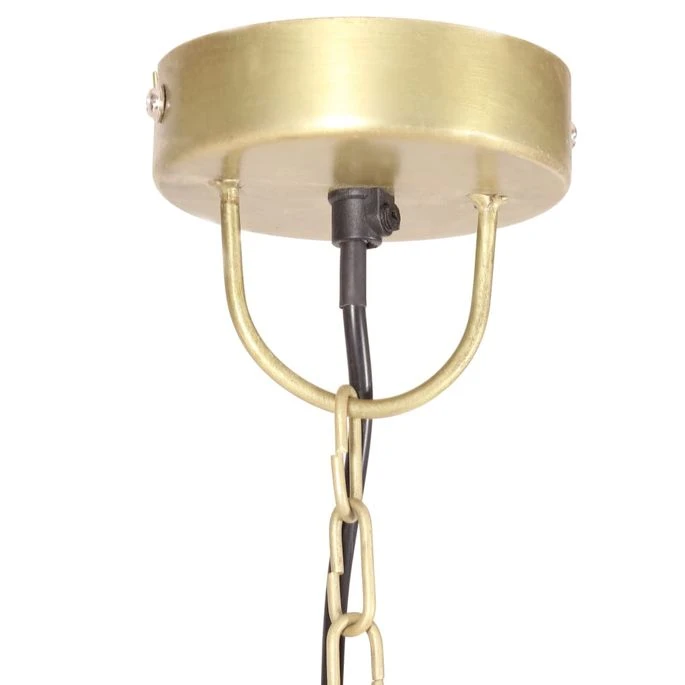 Lampe Suspendue Industrielle 25 W Laiton Rond 42 Cm E27 8 Lampe Suspendue Industrielle 25 W Laiton Rond 42 Cm E27 – Image 6