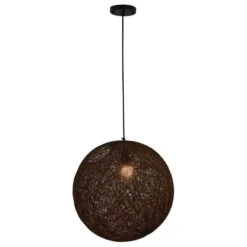 Lampe Suspendue Marron Sphère 45 Cm E27 -Philips Boutique lampe suspendue marron sphere 45 cm e27 8719883586267 550042