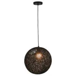 Lampe Suspendue Noir Sphère 35 Cm E27 -Philips Boutique lampe suspendue noir sphere 35 cm e27 8719883586229 550078