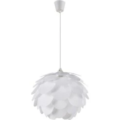Lampe Suspension Métal Blanc Amina