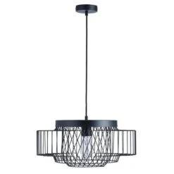 Lampe Suspension Métal Noir Skys