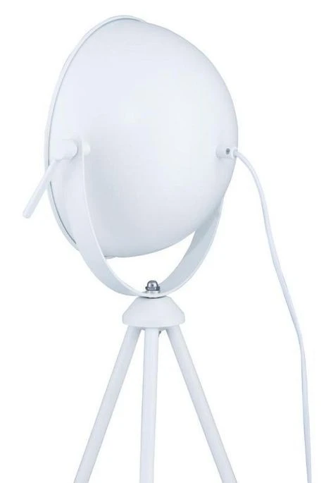 Lampe Trépied Métal Blanc Nady 6 Lampe Trépied Métal Blanc Nady – Image 4