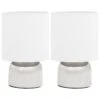 Lampes De Table Bouton Tactile Blanc E14 Elie -Philips Boutique lampes de table 2 pcs bouton tactile blanc e14 3666722531511 549764